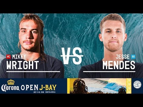 Mikey Wright vs. Jesse Mendes - Round Two, Heat 10 - Corona Open J-Bay - Men's 2018