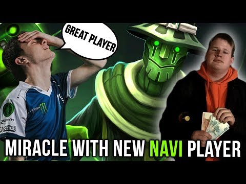 New Na'Vi Player Exposed - Velheor EPIC Rubick with Miracle Slark on Pub Dota 2