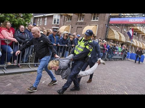 Niederlande: Pro-Palästina-Demonstranten stören Rede des Verteidigungsministers