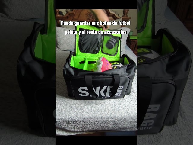 Vídeo relacionado con Made in Gift | Bolsa para Deportivas Zapatillas Personalizada | 34,5 x 16 x 14 Centímetros | Regalo Original para Deportistas y Niños (Rugby)