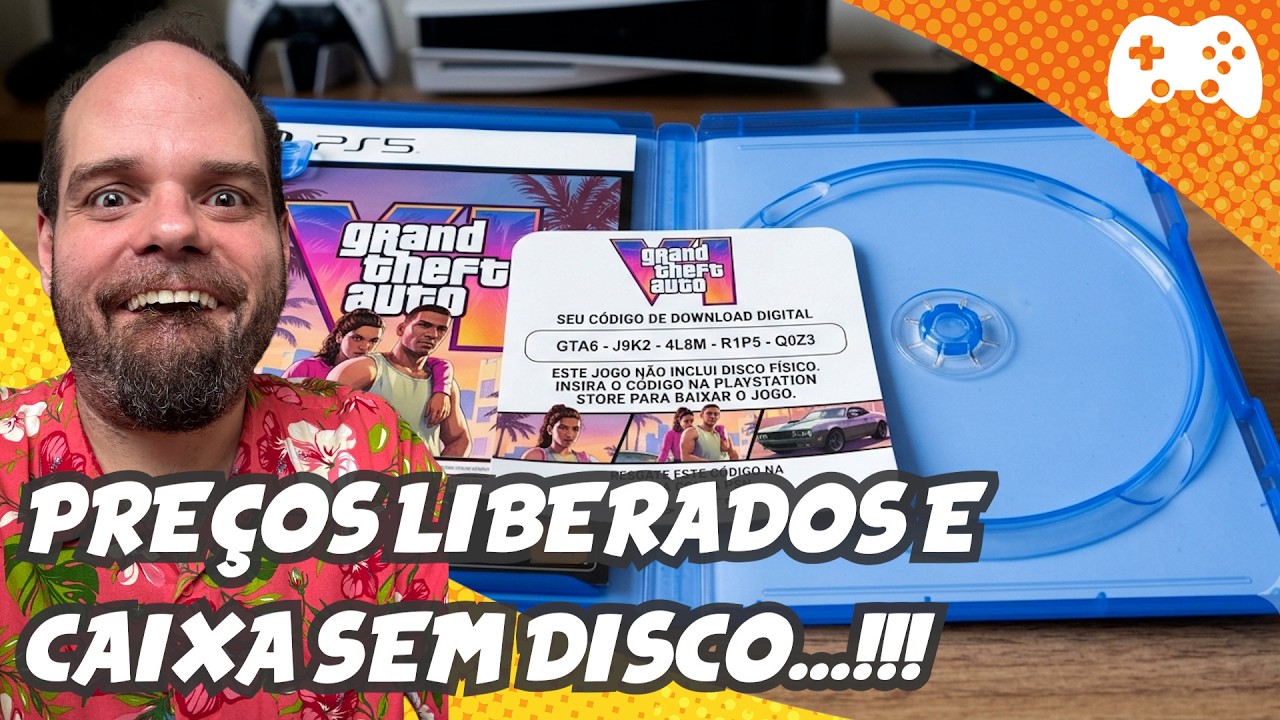 TOMA! GTA 6 ganha PREÇOS, edição especial e SEM DISCO