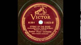 Gershwin Strike Up the Band (Fiedler, 1935)