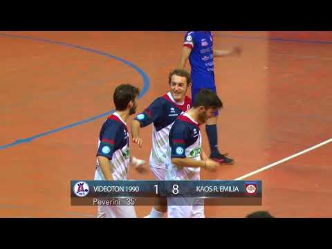 Videoton 1990 - Kaos R. Emilia. 1-8 | Coppa divisione serie A-A2-B | Highlights