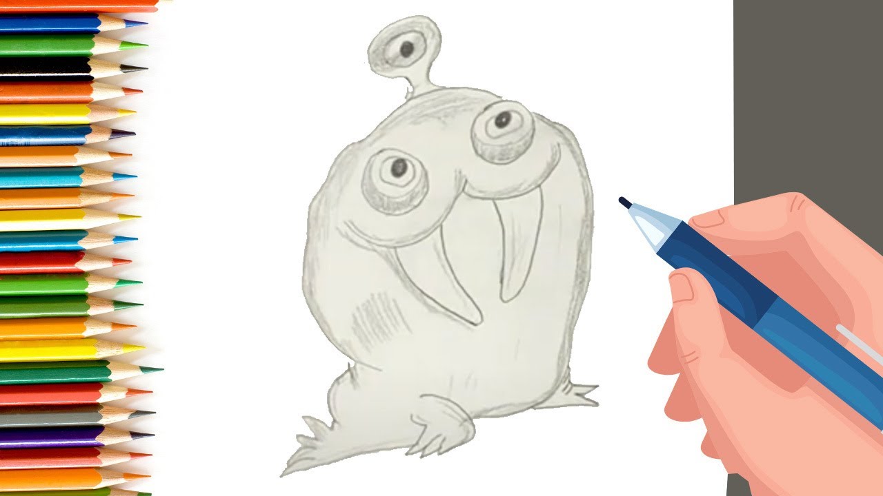 How to Draw a Monster for Kids