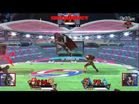 Marcus (Samus) vs Lardo (Ganondorf) - HDR Winners Pools - Emergency: Run That Back!