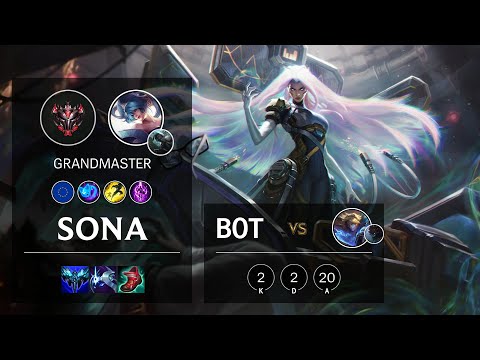 Sona Bot vs Ezreal - EUW Grandmaster Patch 11.4