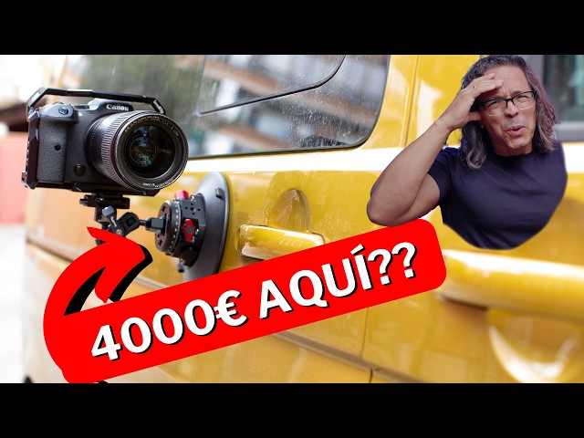 Vídeo relacionado con NEEWER Soporte de cámara con ventosa de 3 pulgadas con brazo mágico de cabeza esférica, agujeros ARRI de 1/4 pulgadas, soporte de coche de liberación rápida con soporte y adaptador de cámara de acción