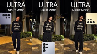 Samsung Galaxy S26 ULTRA VS Samsung S25 ULTRA  VS Samsung S24 ULTRA | NIGHT MODE | Camera Test 