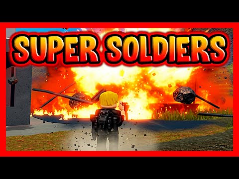 NEW GAME WITH EXPLOSIVE ELEMENTS! (GAMEPLAY) - Roblox Super Soldiers [RELEASE]