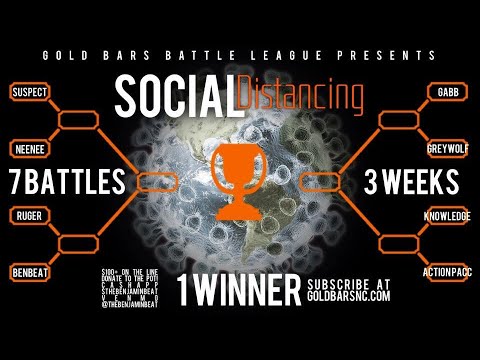 UNCLE NEENEE vs SUSPECT | Social Distancing Tournament | Gold Bars Battle League