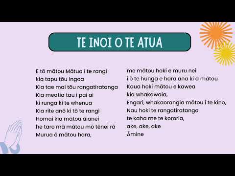 Te Inoi o te Atua - The Lord's prayer
