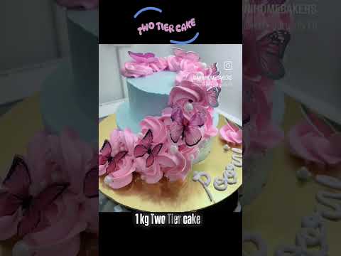 1Kg Two Tier Cake 🎂