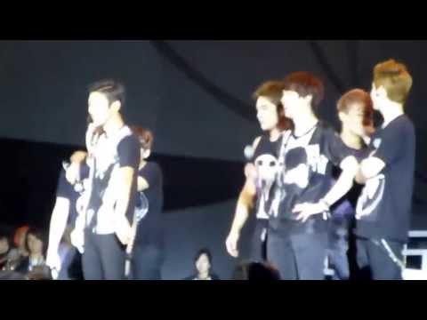 130427 SS5 Perú Super Junior bullying Donghae - Part Eunhyuk