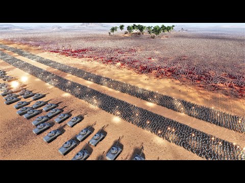 30.000 WW2 NAZI ARMY vs 2,000,000 ZOMBIES - Ultimate Epic Battle Simulator 2 | UEBS 2
