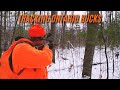 Tracking Big Woods Bucks In The Snow Rifle Hunting Ontario Whitetail