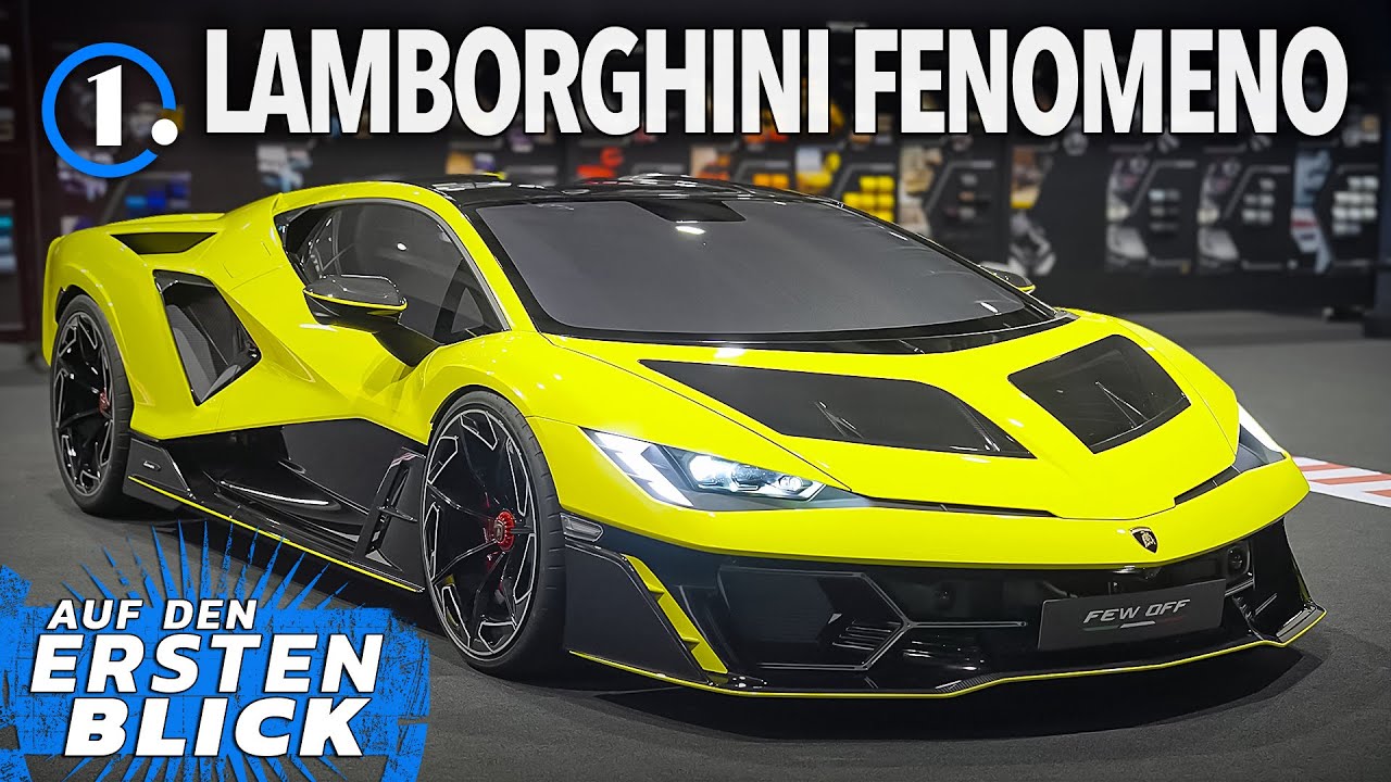 Lamborghini Unveils Fenomeno: The Pinnacle of Power and Speed at Monterey Car Week