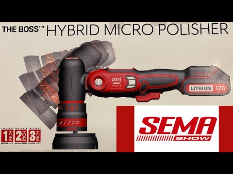 Sema 2022 | Griots Garage Hybrid Micro Cordless Polisher