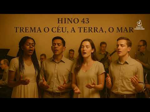 Hino 43 CCB - Trema o Céu, A Terra, O Mar (estilo Coral Americano)