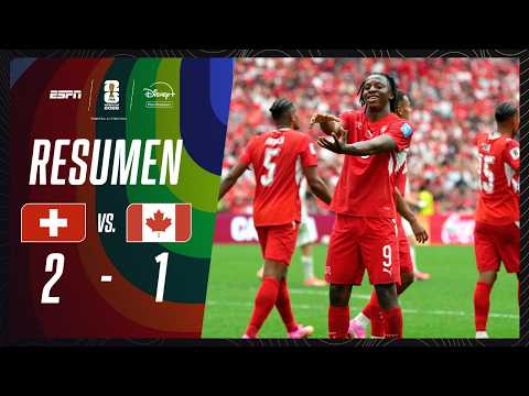 Resumen Suiza vs Canadá