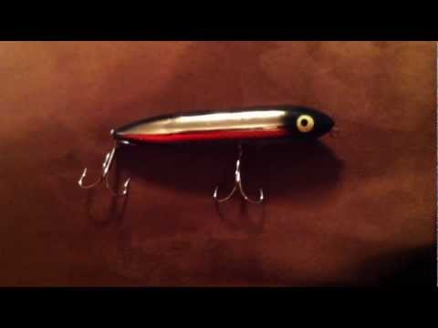 Heddon Zara Spook Lue Product Review! Great Bass Fishing Lure!
