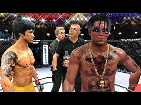 UFC 4 | Bruce Lee UFC 4 vs. Lil Skies - EA sports UFC 4 - CPU vs CPU