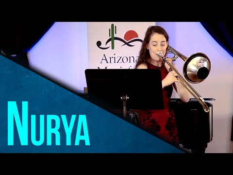 GRACIE POTTER performs NURYA (trombone and piano) accompanied by Caden Potter | Composed by R. MOLLÁ