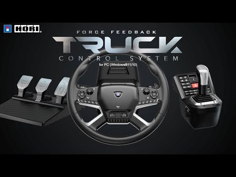 HORI Force Feedback Truck Control System for PC (Windows 11/10)