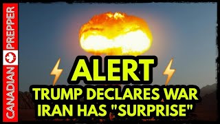 ⚡ALERT: IN HOURS US WILL ENTER WAR, IRAN MAKES HISTORIC THREAT?  NUCLEAR TEST PLANNED!!?