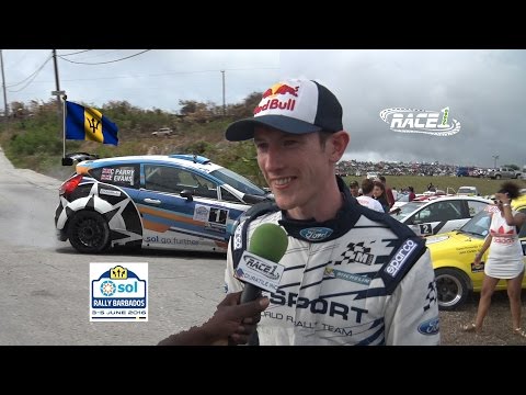 SOL Rally Barbados 2016 and WRC's Elfyn Evans on the limit