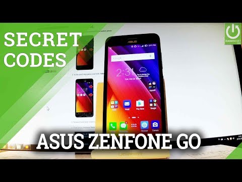 CODES in ASUS Zenfone Go ZC500TG - Hidden Menu / Test Mode / Tricks