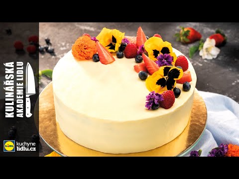 Jak sestavit a obmazat dort - Roman Paulus - Kulinářská Akademie Lidlu