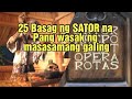 25 Basag ng SATOR na Pang wasak ng mga masasamang galing|gamit ni Maestro Virgo a.k.a Kumander Sator