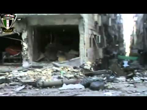 اشتباكات بين قوات النظام و كتيبة الوعد و كتيبة ذي النورين عند حاجز الملعب في حي صلاح الدين في حلب