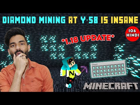 Navrit Gaming - DIAMOND Mining in Minecraft 1.18 is INSANE - Minecraft Survival Hindi #106