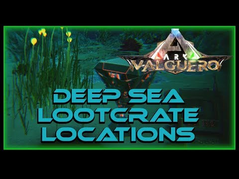 Ark Valguero #14 - All Deep Sea Loot Crate Locations