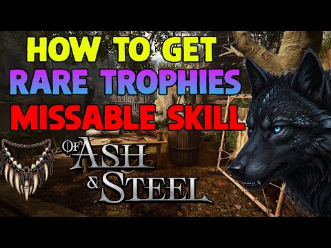 How To Get Rare Trophies Skill (The Hunters Contest) - Of Ash and Steel