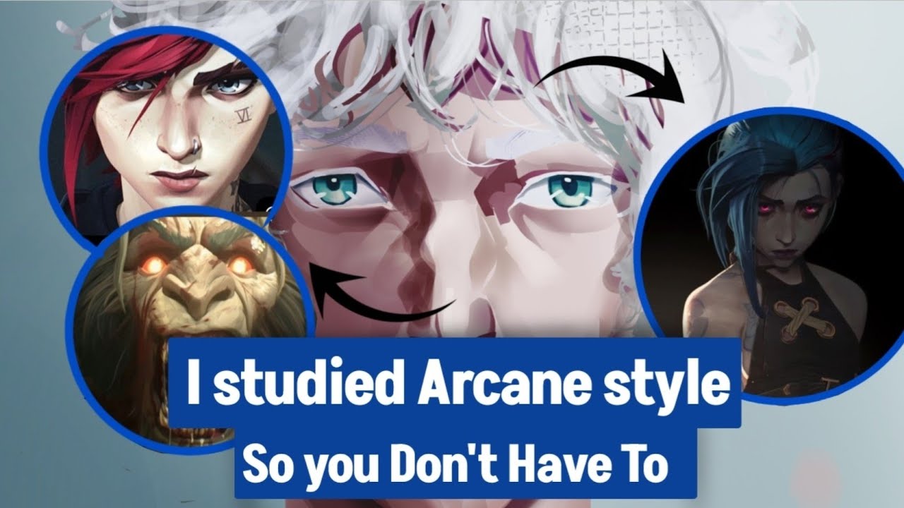 I Studied ARCANE Art Style So You Don't Have To