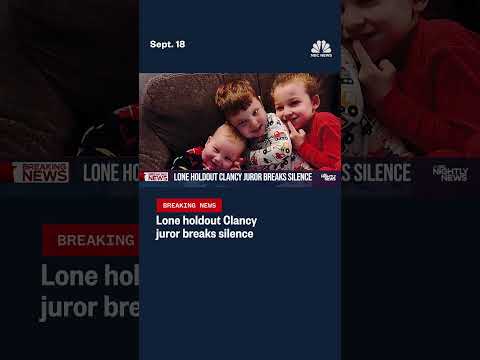 Lone holdout Clancy juror breaks silence