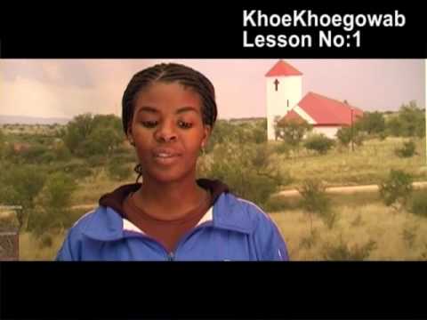 KhoeKhoegowab Lesson No:1