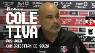 TV Coral - Coletiva pós-jogo com Cristian de Souza - Santa Cruz 2x0 Volta Redonda - Série C 2026