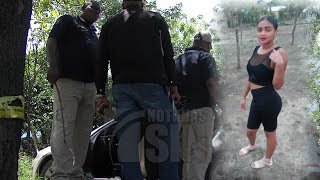 Identifican las tres personas encontradas muertas dentro de vehículo en La Vega
