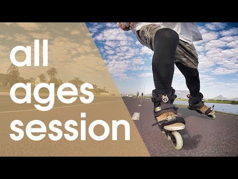 ROLLER SKATES, TRISKATES, 4 WHEEL SKATES, AGGRESSIVE SKATES, ALL SKATING TOGETHER