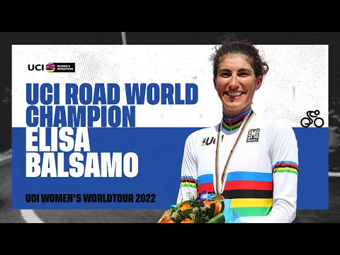 2022 UCIWWT Feature: UCI Road World Champion Elisa Balsamo