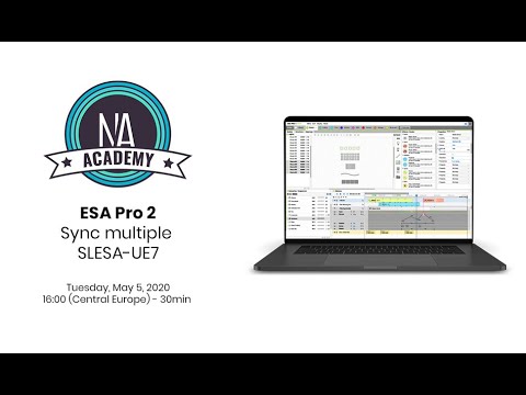 WEBINAR - ESA Pro 2 - Sync multiple SLESA-UE7