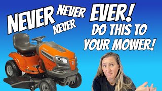 This "QUICK FIX" will destroy your mower! DON
