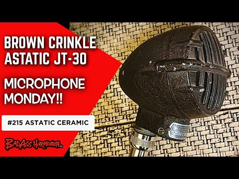 Best Blues Harmonica Microphones | Astatic Crinkle JT-30 Bullet Microphone - Microphone Monday 215