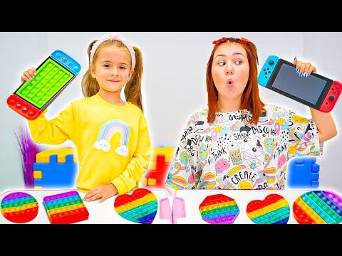 Ruby and Bonnie Pop It Challenge Show