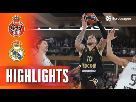 Campazzo went CRAZY but..| Monaco - Real Madrid | R18 BASKETBALL HIGHLIGHTS 2025-26
