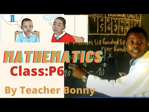 MATHS P6:Unit 1: Lesson 1(Leading and writing whole numbers beyond 1,000,000 in words