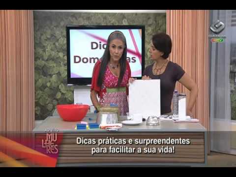 Maria Eugênia - TV Gazeta - Mulheres 11/03/2013 - Dicas inteligentes para o dia-a-dia